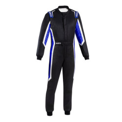 Tuta da corsa omologata FIA SPARCO SPRINT PRO 2025, nero/blu