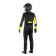 Tute FIA tuta da gara Sparco SPRINT PRO 2025, nero/giallo fluo | race-shop.it
