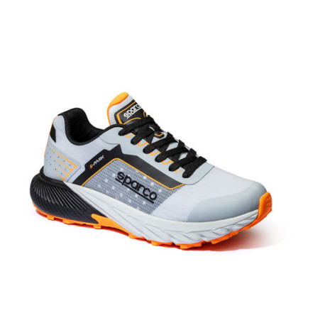 Work shoes Sparco scarpe S-Park SALOU, argentato/nero | race-shop.it