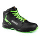 Work shoes Sparco scarpe TARGA-H S3S WILLY, nero/verde fluo | race-shop.it