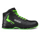 Work shoes Sparco scarpe TARGA-H S3S WILLY, nero/verde fluo | race-shop.it