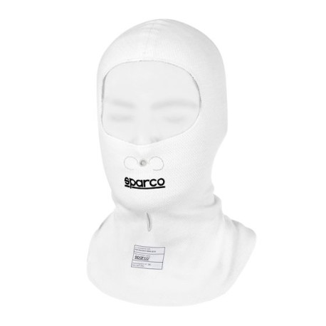 Passamontagna sottocasco Sparco PISTA passamontagna con FIA, bianco | race-shop.it