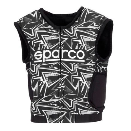 Collari Sparco SJ Pro K-3 Rib Protector Giacca, bianco/nero | race-shop.it