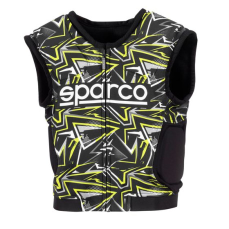 Collari SPARCO paracostole SJ PRO K-3, nero/giallo fluo | race-shop.it