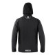 Felpe con cappuccio e giacche Sparco SOFTSHELL SEATTLE nero | race-shop.it