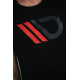 Magliette T-shirt da donna MAXTON DESIGN (logo rosso), nero | race-shop.it