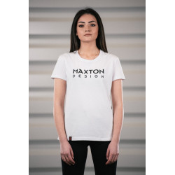 T-shirt da donna MAXTON DESIGN, bianco