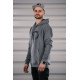 Felpe con cappuccio e giacche Felpa con cappuccio da uomo MAXTON Design, grigia | race-shop.it