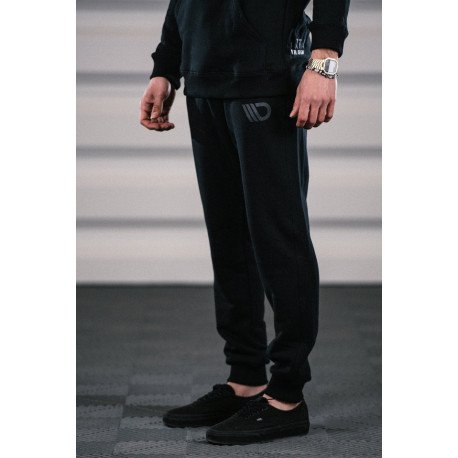 Felpe con cappuccio e giacche Pantaloni della tuta MAXTON Design, neri | race-shop.it