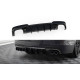 Body kit e accessori visivi MAXTON DESIGN diffusore posteriore per BMW 5 M-Pack F10 / F11 (scarico 2+2), V2 | race-shop.it