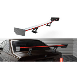 Alettone in carbonio con supporti interni + LED BMW 3 Coupe E46