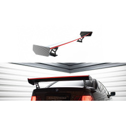 Alettone in carbonio con supporti esterni + LED BMW 3 Coupe E46