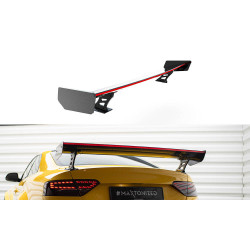 MAXTON DESIGN ala in carbonio con supporti esterni + LED per Audi A5 Coupe 8T