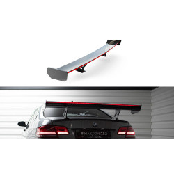 Alettone in carbonio con supporti interni + LED BMW 3 / M3 Coupe E92