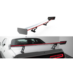 MAXTON DESIGN ala in carbonio + LED per Dodge Challenger Mk3