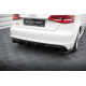 Body kit e accessori visivi Diffusore Posteriore Audi A3 S-Line Sportback 8V (Versione con terminali di scarico doppi su un lato) | race-shop.it