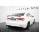 Body kit e accessori visivi MAXTON DESIGN splitter laterali posteriori per Audi A3 Sedan 8V Facelift, nero lucido, V2 | race-shop.it