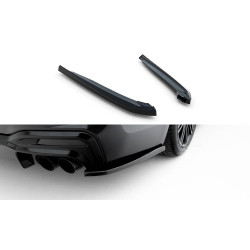 MAXTON DESIGN splitter laterali posteriori per BMW M550i Sedan G30, nero lucido