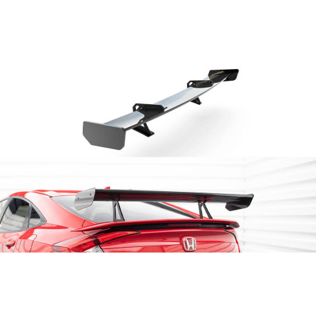 Body kit e accessori visivi MAXTON DESIGN ala in carbonio con attacco swan superiore per Honda Civic SI Mk10 | race-shop.it