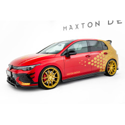 Set di splitter V1 Volkswagen Golf GTI Clubsport Mk8 Facelift