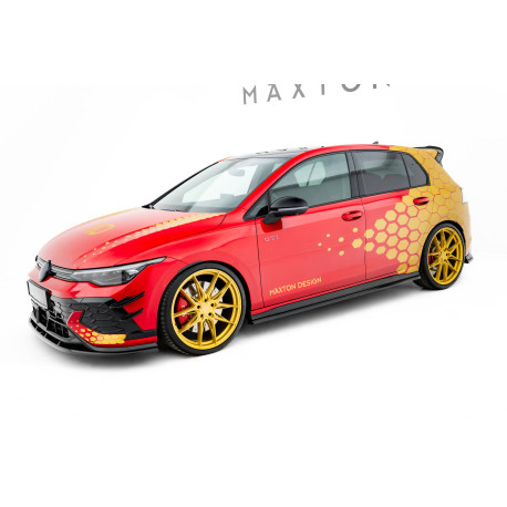 Body kit e accessori visivi MAXTON DESIGN set di splitter per Volkswagen Golf GTI Clubsport Mk8 Facelift, V2 | race-shop.it