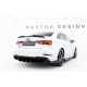 Body kit e accessori visivi MAXTON DESIGN diffusore posteriore per Audi RS3 Sedan 8V Facelift, nero-rosso, V2 | race-shop.it