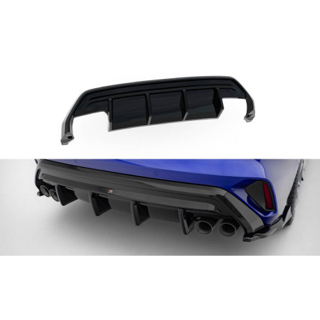 Body kit e accessori visivi MAXTON DESIGN diffusore posteriore per Audi S3 Sedan 8Y Facelift (scarico 2+2) | race-shop.it
