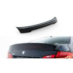MAXTON DESIGN spoiler (CSL look) per BMW 5 Sedan F10 / F10 Facelift, nero lucido