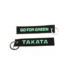 Portachiavi Takata go for green