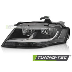 Faro anteriore nero lato sinistro TYC compatibile con AUDI A4 B8 08-11
