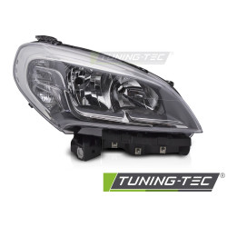 Faro anteriore destro cromato TYC compatibile con FIAT DOBLO 14-22