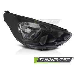 Faro anteriore nero lato destro TYC compatibile con FORD KA+ 18-21