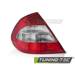 Fanale posteriore LED rosso bianco lato sinistro TYC compatibile con MERCEDES W211 06-09 4D