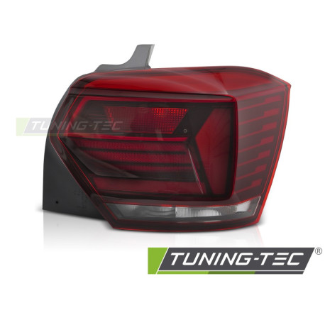 Fari Fanale posteriore rosso bianco lato destro TYC per POLO 2G HB 17-21 | race-shop.it