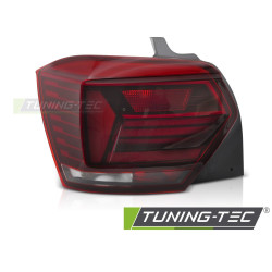 Fanale posteriore rosso bianco sinistro TYC compatibile con POLO 2G HB 17-21