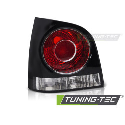 Fanale posteriore nero lato sinistro TYC compatibile con VW POLO 9N3 HB 05-09