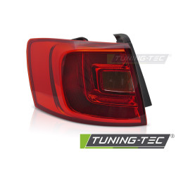 Fanale posteriore rosso bianco lato sinistro TYC compatibile con VW JETTA 11-14