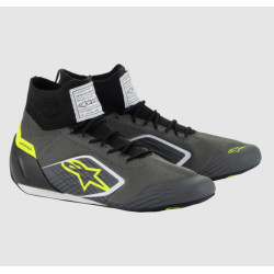 FIA Scarpe da gara Alpinestars Supertech, gray/fluo yellow