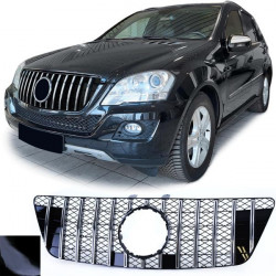 Griglia sportiva con griglia nera cromata per Mercedes M Class ML W164 08-11 DANNEGGIATO