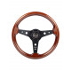 Volanti Volante Luisi Montecarlo, 340mm, mahogany, piatto | race-shop.it