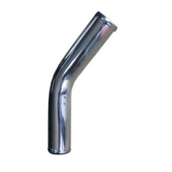 Tubo in alluminio - gomito 45°, 80mm (3,15")