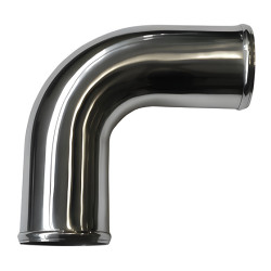 Tubo in alluminio - gomito 90°, 57mm (2,25")