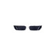 Body kit e accessori visivi RACES cornici fendinebbia per Audi A1 8X Gloss Black | race-shop.it