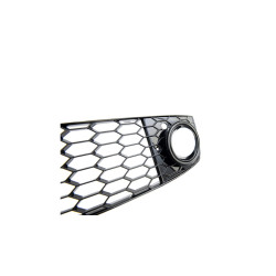 RACES cornici fendinebbia per Audi A4 B8 Gloss Black