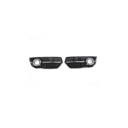 RACES cornici fendinebbia per Audi Q5 8R Chrome Black