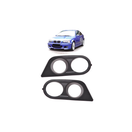 Body kit e accessori visivi Coperture per luci fendinebbia per BMW 3 E46 | race-shop.it
