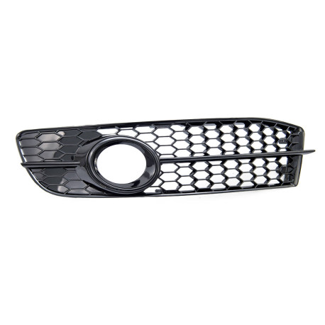 Body kit e accessori visivi RACES cornici fendinebbia per Audi A6 C6 Gloss Black | race-shop.it