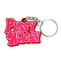 Portachiavi in gomma PVC "PussyWagon"