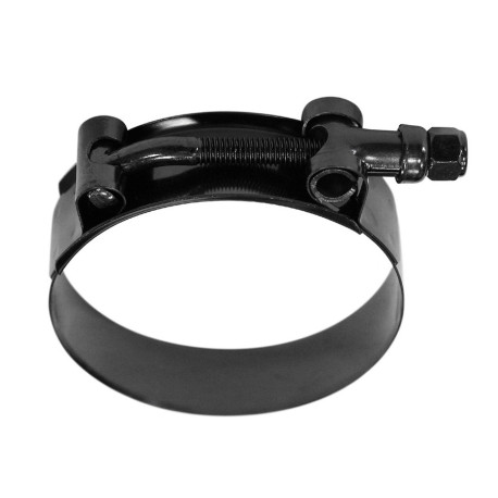 Fascette stringitubo e manicotti Fascetta a "T" per tubi - acciaio inox - Black, diametri diversi | race-shop.it