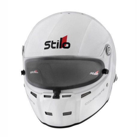 Caschi integrali STILO ST5F N con FIA HANS, Bianco con interno nero | race-shop.it